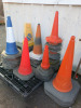Pallet of Approx 30 x Assorted Traffic Cones. - 2