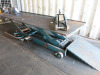 Grazia Manual Motorcycle Lift Table, Model DMT4/R, S/N 21185 with Clamp. - 4