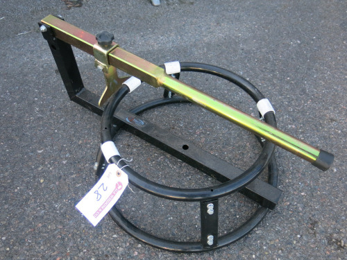 Qtech Race Portable Motorcycle Tyre Changer Stand.