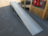 Checkerplate & Box Metal Ramp, Size H70 x L368 x W62cm.