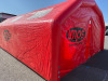 Heavy Duty PVC Inflatable Tent/Shelter with 2 Openings. Size H290 x W520 x D800cm. Comes with Pump, Model SS106. - 5
