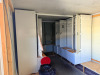 9.8m x 3m Jackleg Cabin with Seating & Lockers. NOTE: removal by appointment at end of clearance (Condition As Viewed & Inspected). - 4