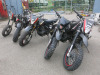 5 x Lexmoto 125cc 4 Stroke Motorbikes. NOTE: sold for spares or repair.