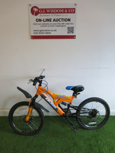 Stealth Boss FC MTB Children's Bike. NOTE: requires repair to brakes.