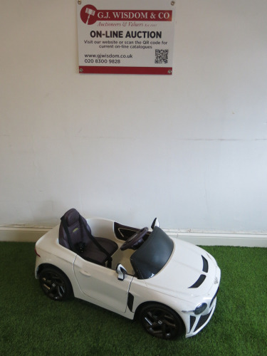 Bentley Bacalar Children's Electric Ride on Car. Comes with Power Supply (Condition As Viewed & Inspected).