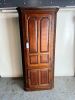 Antique Oak Corner Cupboard with 2 Doors. Size H215 x W95 x D60cm.