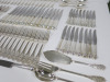 Set of 92 x Puiforcat Elysee Hallmarked Silver Cutlery to Include: Knives, Forks, Spoons & Utensils. This Early 18th Centre Bavarian-Style Service has Graced Ceremonial Tables of the Presidents of the French Republic at the Elysee Palace since Late 1940's - 4
