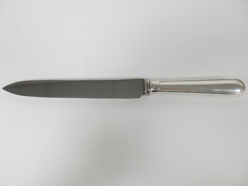 Christofle France, Silver Carving Knife.