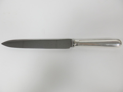 Christofle France, Silver Carving Knife.