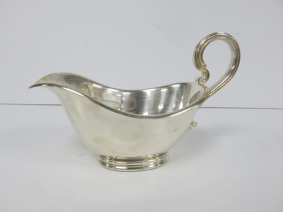 Pampaloni Hallmarked 925 Silver, Gravy Boat.