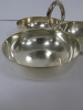 Christofle France, Silver Three Part Appetizer Dish. Single Dish Size Dia 11.5cm. - 2