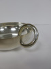 2 x Christofle France, Silver Bangle Bowls in Cloth Pouch. Size Dia 14cm. - 2