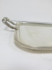 Christofle France, Silver Serving Tray. Size W58 x D38cm. - 2