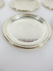 10 x Hallmarked Silver Circular Dishes/Trays. Size Dia 12.5cm. - 2