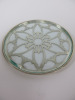 6 x Hallmarked 925 Silver & Glass Bottle Coasters. Size Dia 10.5cm. - 4