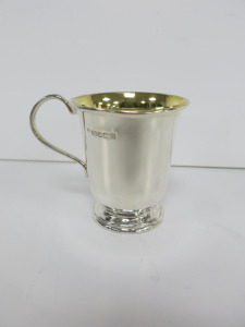 Hallmarked Silver Child's Cup.