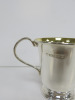 Hallmarked Silver Child's Cup. - 2