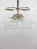 Christofle France Silver Floral Design Stand with 2 x Salt and Pepper Cellar Dishes. - 5