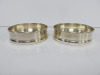 2 x Pampaloni Hallmarked 925 Sterling Silver Circular Dishes. Size Dia 10cm.