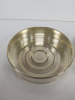 2 x Pampaloni Hallmarked 925 Sterling Silver Circular Dishes. Size Dia 10cm. - 2