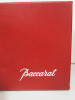 3 x Baccarat Clear Crystal Louxor Christmas Tree Ornaments in Boxes. - 4