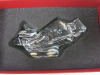 Baccarat Clear Crystal Polar Bear on a Sled Figurine. - 4