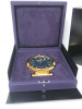 Chopard Imperiale Alarm Clock Consisting of a Emerald Green Face and a Gold Exterior. - 2