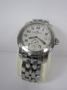 Baume & Mercer Geneve Stainless Steel Automatic Watch, 100m, S/N 5291594