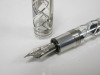 MONTBLANC Meisterstuck No 149, Skeleton 333 Fountain Pen, S/N PT2220640, 18k White Gold with Diamond Encrusted Israel Flag, in Atelier Prive Box with Flag Pen Israel Plaque. Hallmarked Au 750. Comes in Original Box with Service Guide. - 9