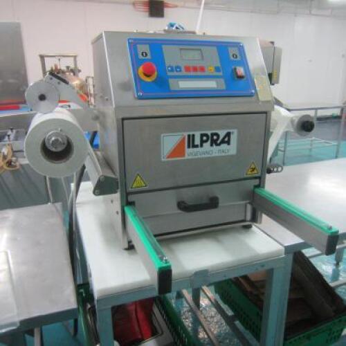 Ilpra FP400VG Food Pack Vacuum Pack Tray Sealing Machine. Gas Flushing, Push Drawer
