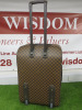 Louis Vuitton Brown Pegase 65 Voyage Travel Damier Ebene Rolling Suitcase. Size H65cm, W45cm & D25cm. NOTE: condition as viewed/inspected. - 2