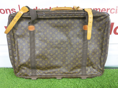 Louis Vuitton Brown Monogram Canvas Satellite 70 Travel Suitcase. Size H48cm, W70cm & D14cm NOTE: condition as viewed/inspected.