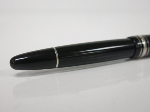 MONTBLANC Meisterstuck Pix Silver Trim Rollerball Pen with Lid. S/N MU1323496.