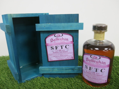 Ballechin Cask Matured Single Malt Scotch Whisky, 2007, 500ml, in Presentation Box.