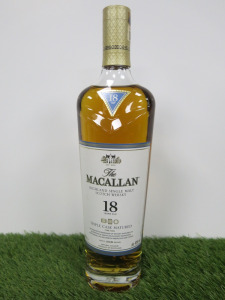 Macallan Triple Cask Matured Single Malt Scotch Whisky, Aged 18 Years, 700ml.