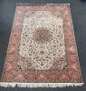 Persian Fine Tabriz Rug. Size 285cm x 203cm. Purchased in Florida in 1996. NOTE: Appears in very good condition, with stain (As Pictured) - 9