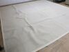 Heavy Cream & Brown Woven Carpet/Rug with Edging. Size 383 x 383cm. - 2