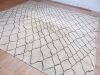 Heavy Cream & Brown Pattern, Medium Pile Carpet/Rug. Size 294 x 334cm - 2