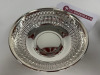 Christofle France, Silver Bread Bowl in Cloth Pouch. Size Dia 17cm. - 3