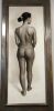 Juan Bautista Nieto (1963-) 'Begona 1', Mixed Media on Board, Signed with Sammer Gallery Spain Label. Size 60 x 30in. Lot Includes 3 x Sammer Gallery Exhibition Books & 1 x Albemarle Gallery Exhibition Book.