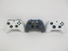 3 x Official Xbox One Controllers. NOTE: all damaged/missing parts, for spares and repairs.