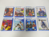 8 x Assorted Sports PS5 Games to Include: 1 x 16+, 1 x 12+ & 6 x 3+ (As Pictured).