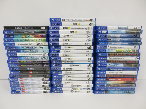 59 x Assorted Category PS4 Games to Include: 3+-7+ Years. (As Pictured).