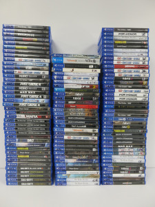113 x Assorted Category PS4 Games to Include: 18+ Years & 4 Limited Edition Sets. (As Pictured).