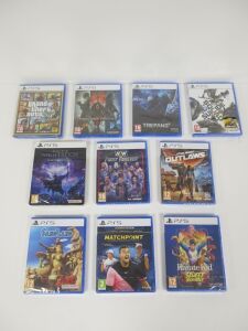 10 x Assorted Category Sealed PS5 Games to Include: 4 x 18+, 2 x 16+, 3 x 12+ & 1 x 3+ (As Pictured).