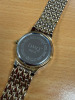 DMQ Swiss Movement Gold Tone Ladies Wrist Watch with Gemmed Bezel, Model DQ/N4074 in Oleg Cassini Box. NOTE appears unworn. - 4