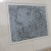 Pablo Picasso Linograves (Linocut) 18 la pique cassee 1962. Framed & Glazed From Edition Published by Editions Cercle D'Art. Paris Printed on Arches Wove Paper. Limited Edition Lithograph 472/520 with Jonty Hearnden Ltd Certificate of Authenticity to Back - 2