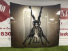 Airbrushed Car Hood/Bonnet with Custom Picture Depicting Pierre Molinier (1900-1976) 'Femini Pluriel Est Triste' an Artwork by the Artist done in 1967. Unsigned with no available authentication, this piece was reported to be part of an art collection with