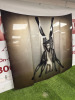 Airbrushed Car Hood/Bonnet with Custom Picture Depicting Pierre Molinier (1900-1976) 'Femini Pluriel Est Triste' an Artwork by the Artist done in 1967. Unsigned with no available authentication, this piece was reported to be part of an art collection with - 3