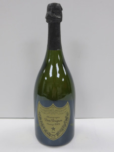 Bottle of Dom Perignon Millesime Vintage Champagne, 2004, 750ml.